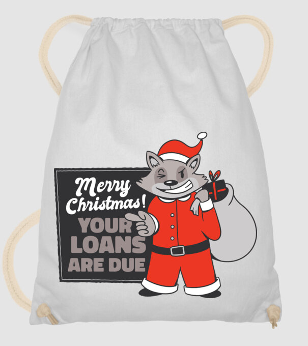 Raton de Crăciun model alb pe tricou