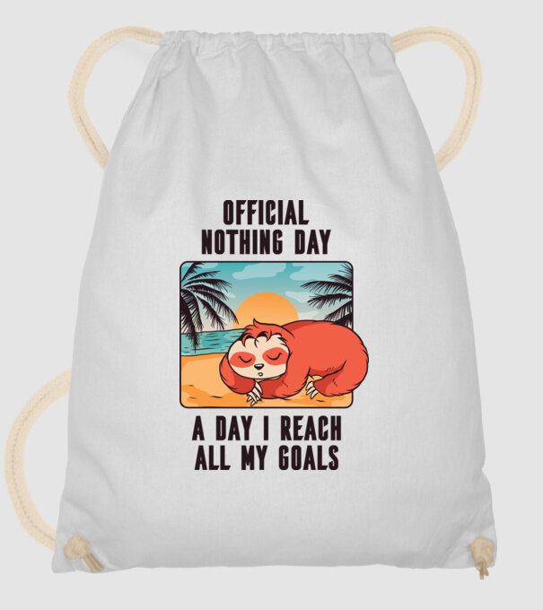 Leneș - Odihnă oficială model alb pe tricou