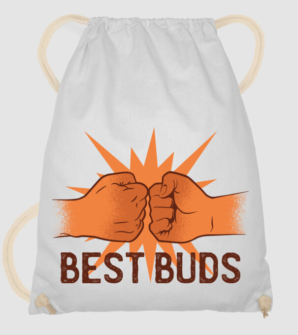 Cei mai buni prieteni model alb pe tricou