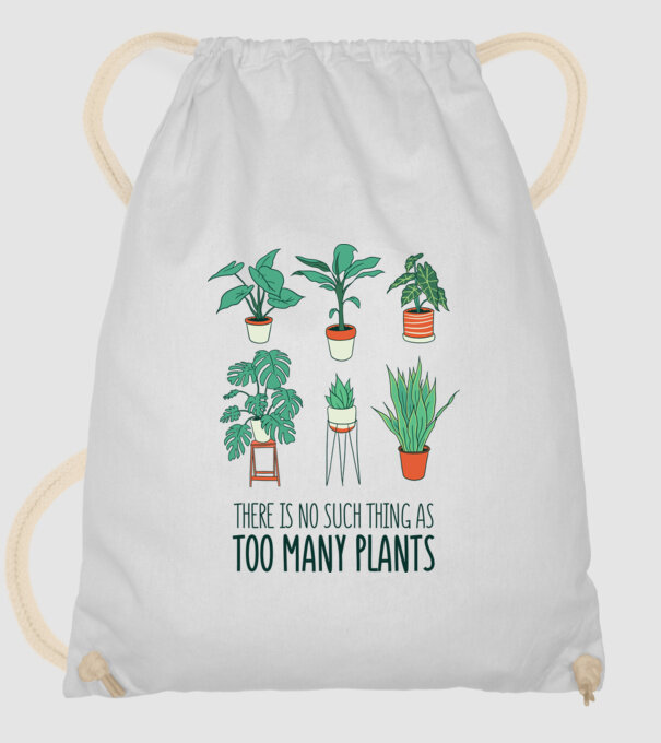 Este imposibil să existe prea multe plante model alb pe tricou