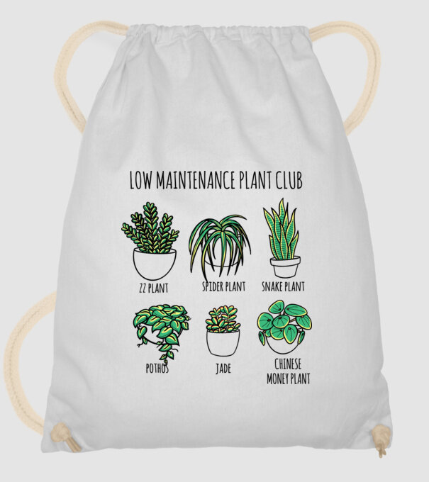 Îngrijirea plantelor model alb pe tricou