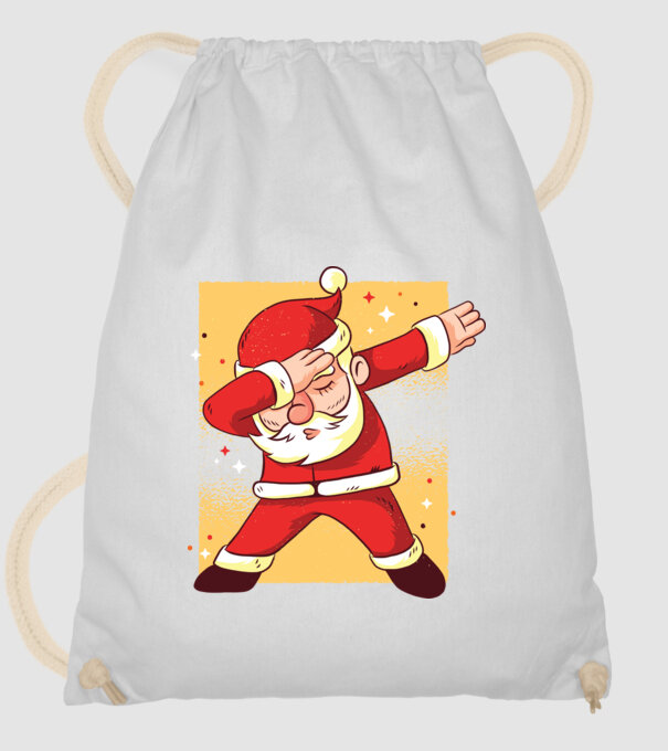 Santa DAB Moș Crăciun model alb pe tricou