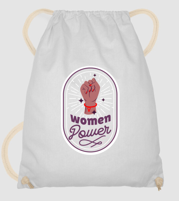 Women Power Ziua Femeii model alb pe tricou