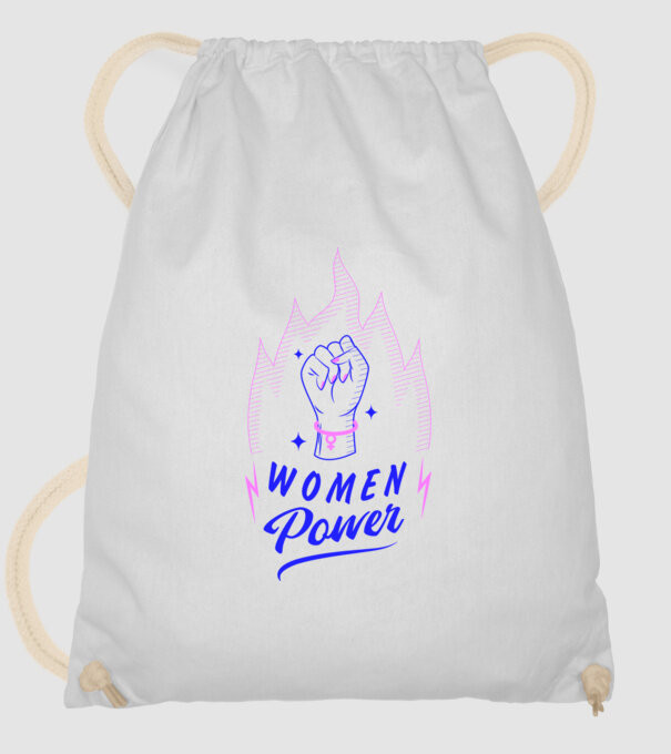 Women Power Ziua Femeii model alb pe tricou