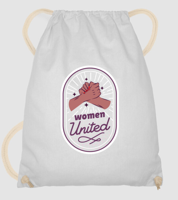 Women United Ziua femeii model alb pe tricou