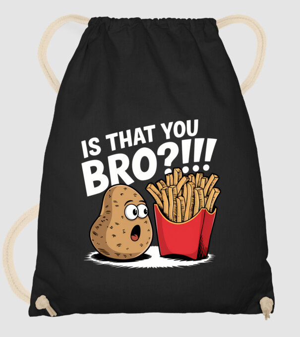 Is that you BRO?!! Negru model negru pe tricou