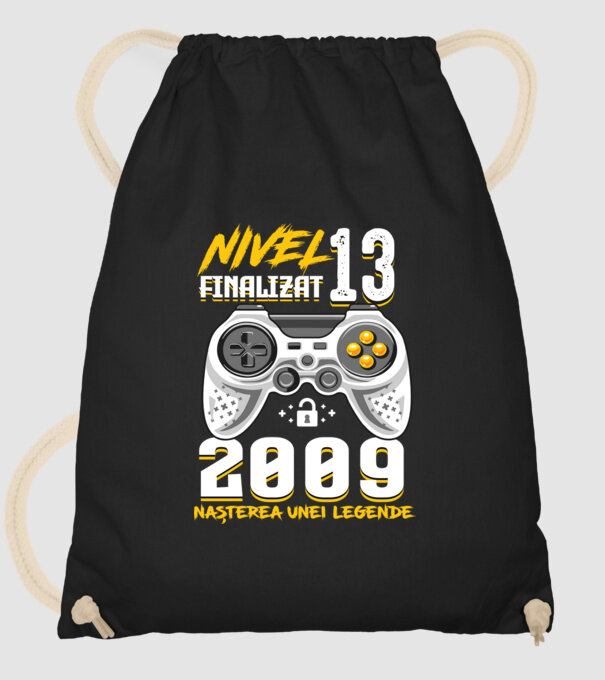 Nivel 13 finalizat. 2009 nașterea unei legende model negru pe tricou