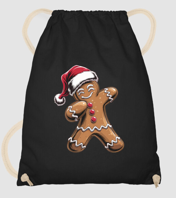 Turtă dulce dab model negru pe tricou