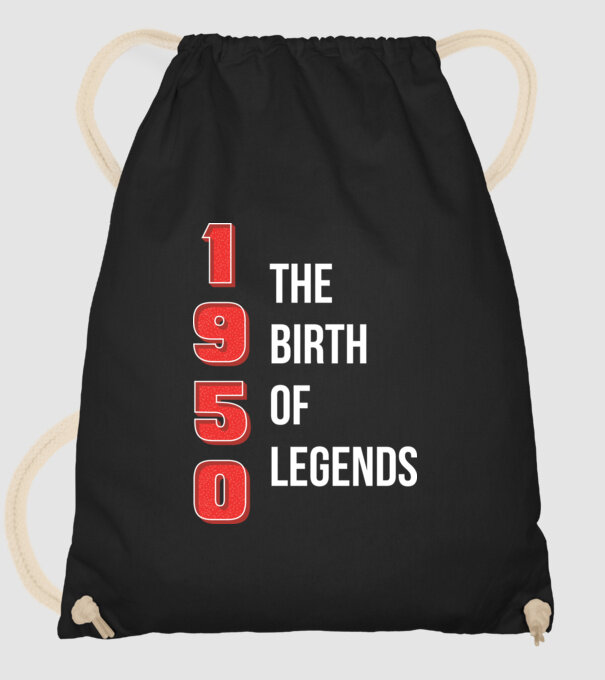 1950 the birth of legends model negru pe tricou