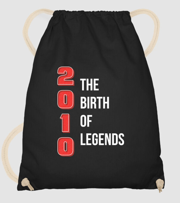 2010 the birth of legends model negru pe tricou
