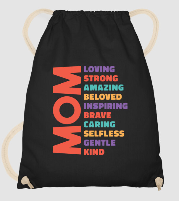 Caracteristici mamă model negru pe tricou
