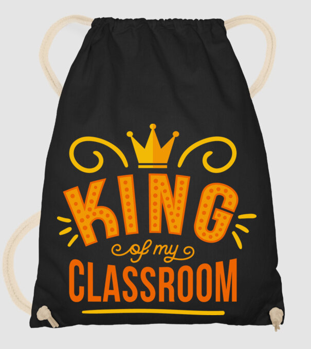 Regele clasei model negru pe tricou
