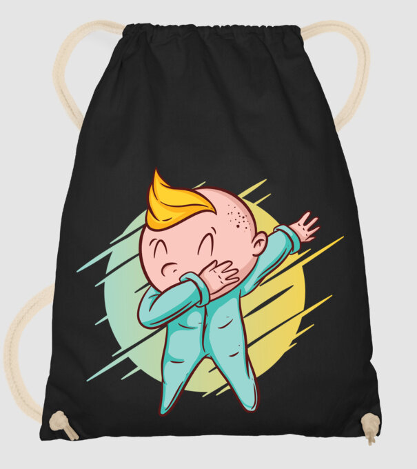 Bebe DAB model negru pe tricou