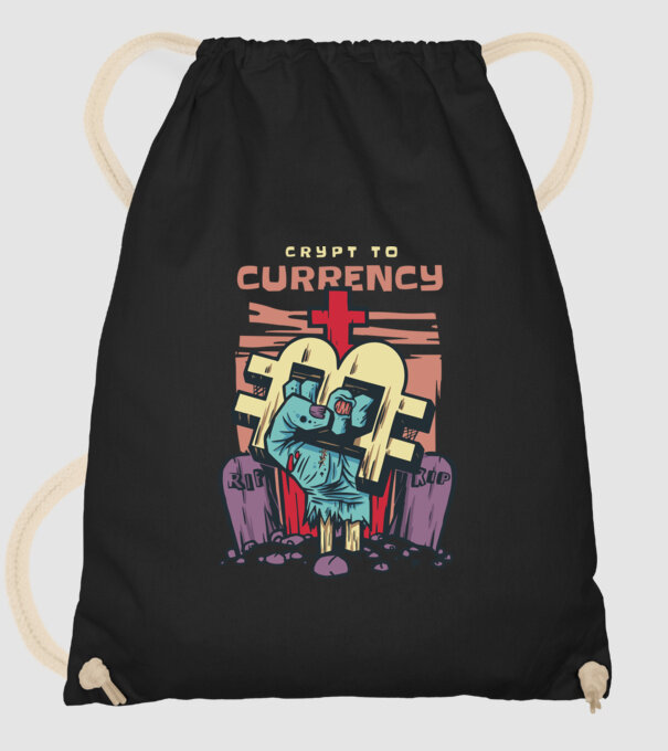 Cimitir Bitcoin model negru pe tricou