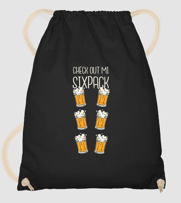 Check out my Six Pack Sörös model negru pe tricou