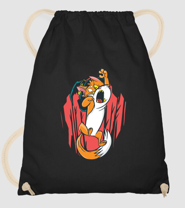 Pisică Vrăjitoare model negru pe tricou