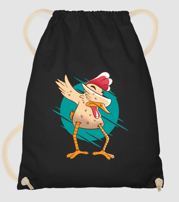 Pui DAB model negru pe tricou