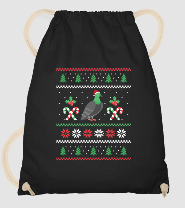 tricou cu Porumbel pulovăr urât model negru pe tricou