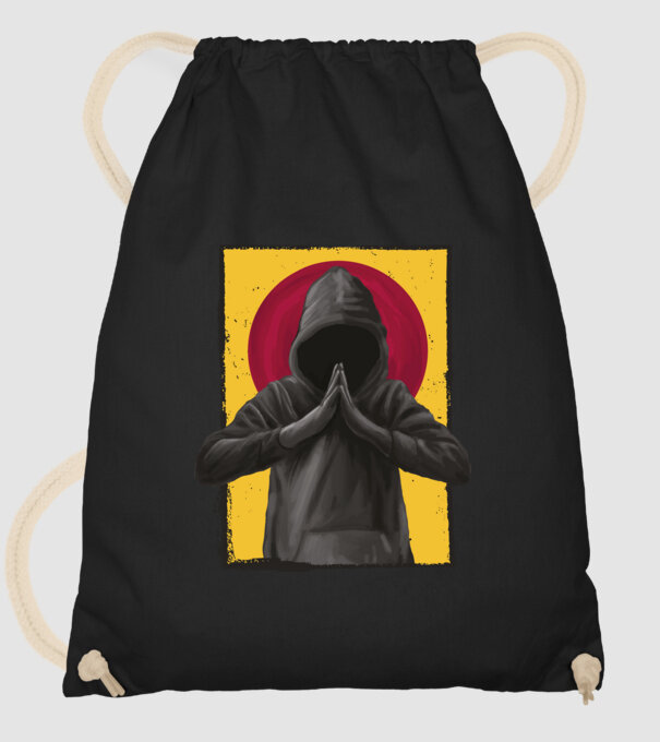 Rugăciune Hacker model negru pe tricou