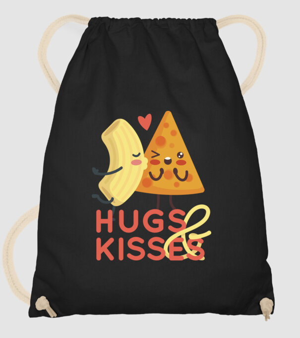 'Hawaii pizza dragoste tricou drăguț Valentine''s Day' model negru pe tricou