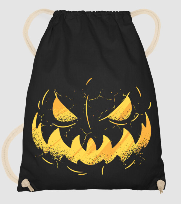 dovleac înfricoșător Halloween model negru pe tricou