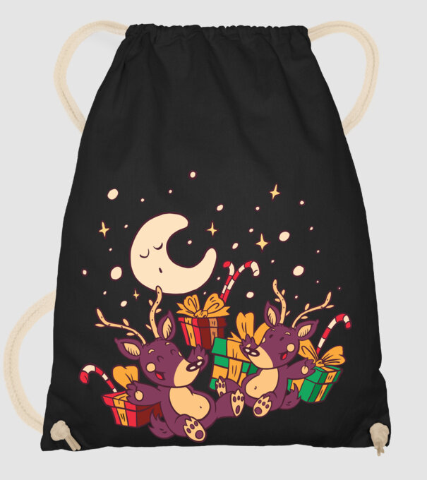 Cadouri de Crăciun model negru pe tricou