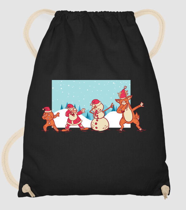 Crăciun DAB model negru pe tricou