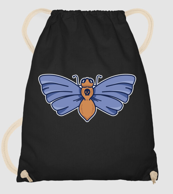 Molie model negru pe tricou