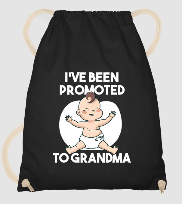 Am devenit bunică model negru pe tricou