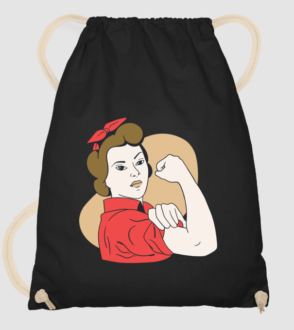 Emanciparea femeilor model negru pe tricou