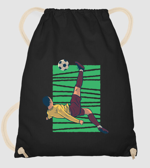 Fotbalist foarfecă model negru pe tricou
