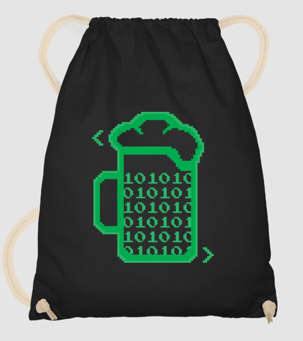 Bere Programator model negru pe tricou