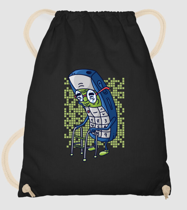 Câine drăguț schiind model negru pe tricou