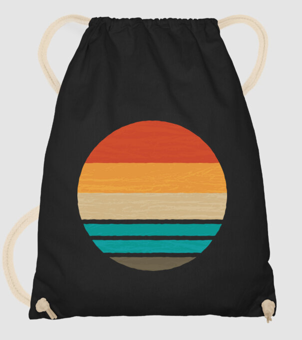 Fond Retro model negru pe tricou