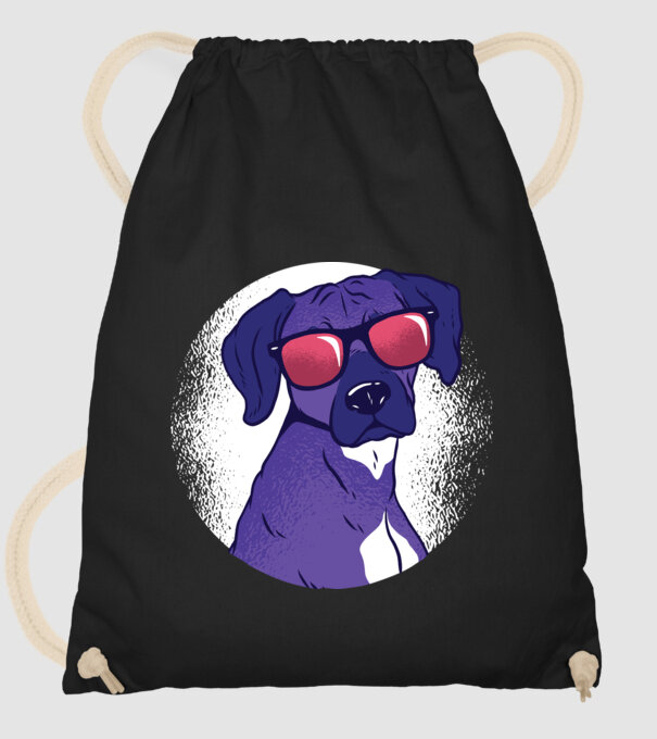 Rhodesian Ridgeback Câine cool cu ochelari de soare model negru pe tricou