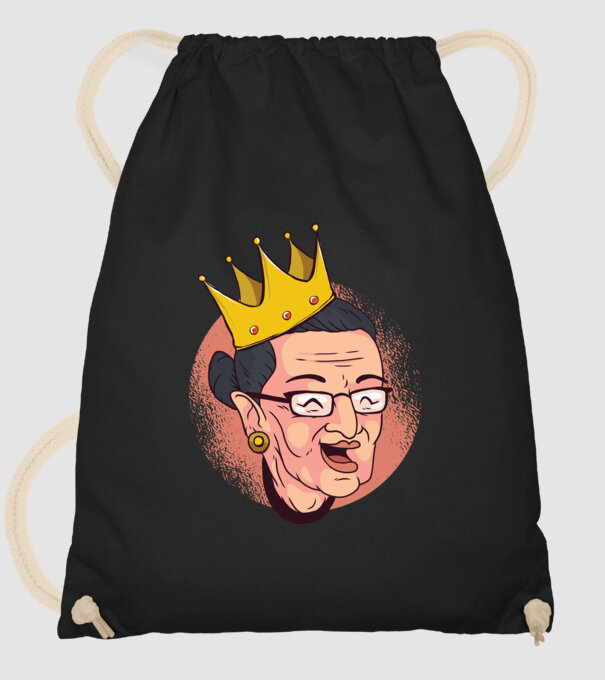 Ruth Bader Ginsburg model negru pe tricou