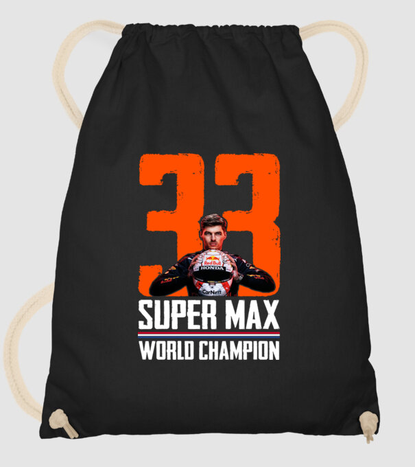 Super Max Formula 1 World Champion model negru pe tricou