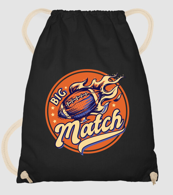 Superbowl meci de fotbal american model negru pe tricou