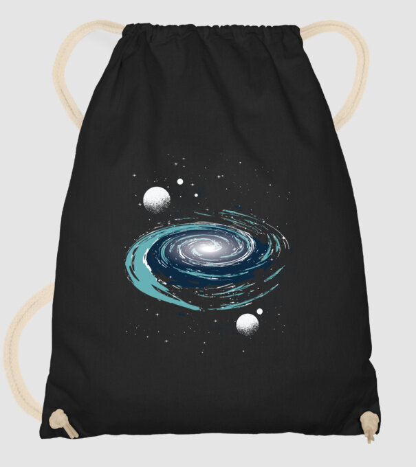 Spațiu model negru pe tricou