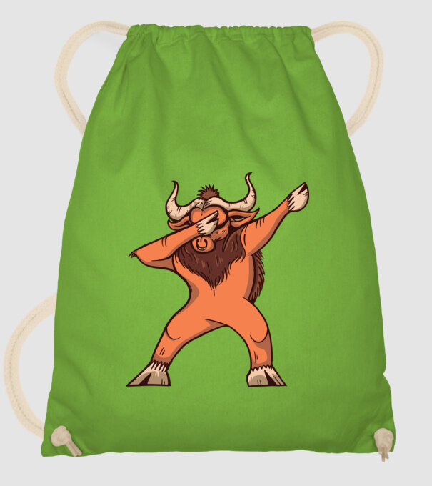 Bivol DAB model verde de măr pe tricou