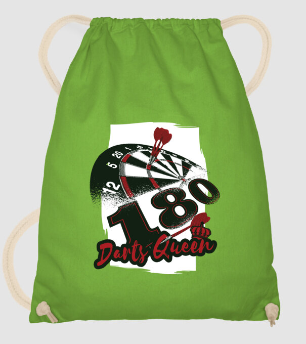 Regina Darts model verde de măr pe tricou