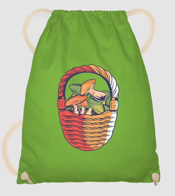Ciuperci model verde de măr pe tricou