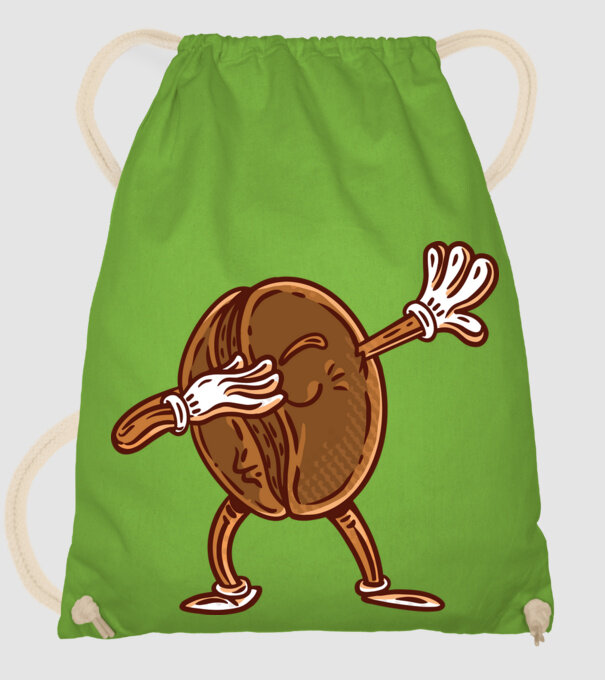 Cafea DAB model verde de măr pe tricou
