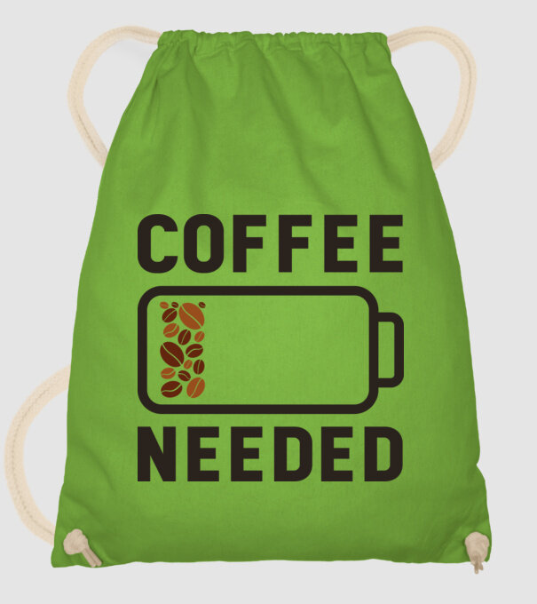 Am nevoie de cafea model verde de măr pe tricou