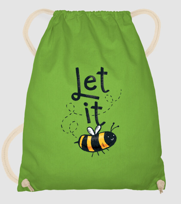 Let it bee - Apicultor model verde de măr pe tricou