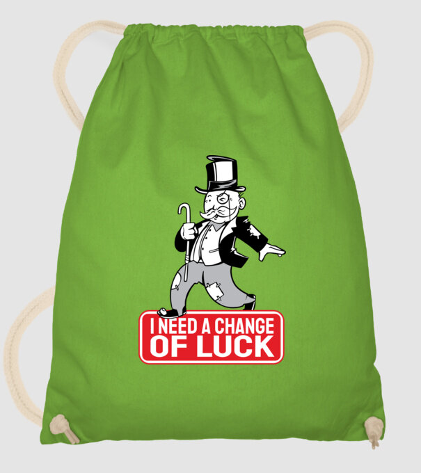 Monopoly - Am nevoie de puțin noroc model verde de măr pe tricou