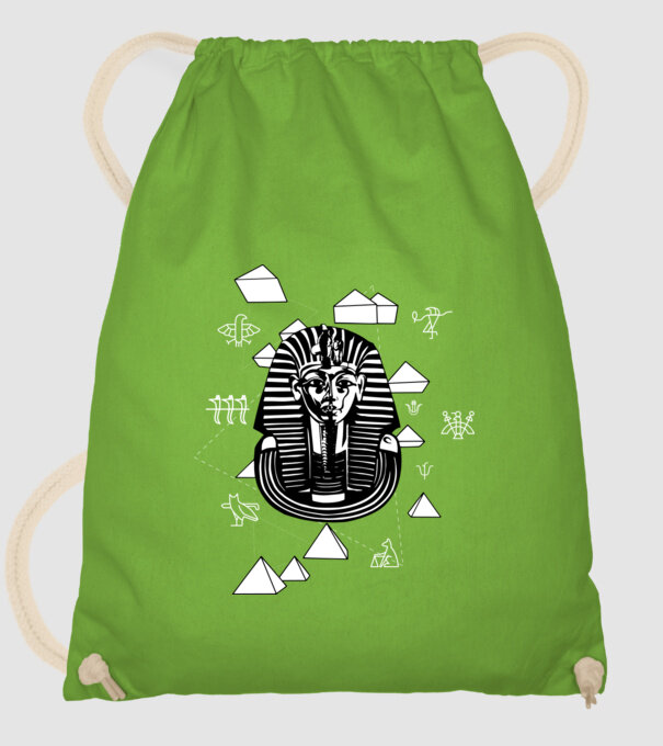 Egiptul Antic Faraon model verde de măr pe tricou