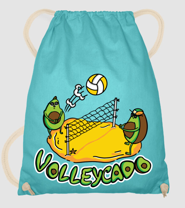 Avocado Volei model turcoaz pe tricou