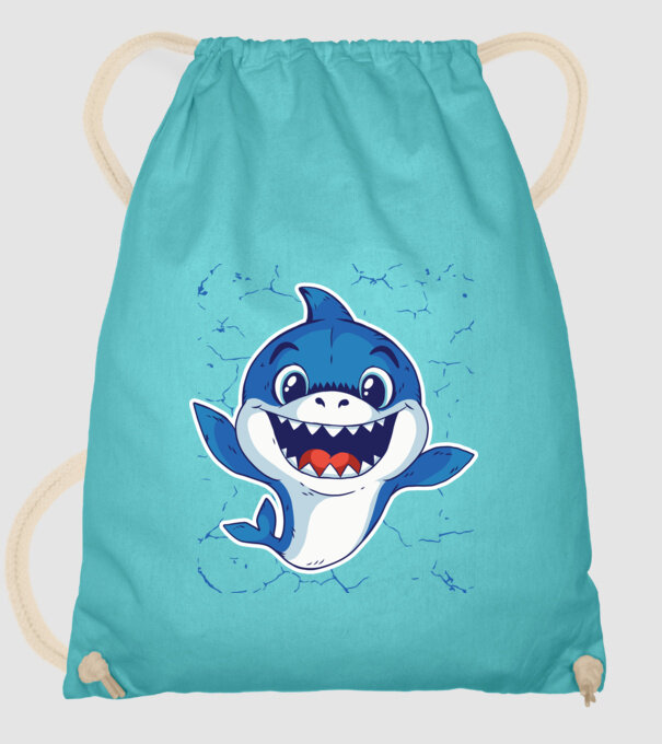 Baby Shark tricou drăguț cu rechin model turcoaz pe tricou