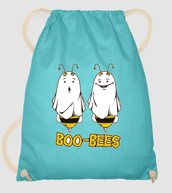 Boo Bees - Albine fantomă Halloween model turcoaz pe tricou